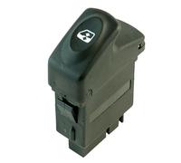 Botones elevalunas compatible para Clio 2, Kangoo, Megane, Megane Scenic, Twingo, Nissan Kubistar (1996-2012) Interruptor elevalunas delantero izquierdo o derecho (conductor o pasajero)