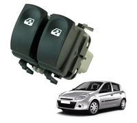 Botones elevalunas compatible para Clio 3, Modus, Grand Modus, Twingo 2 (2004-2014) NO CONFORT. Interruptor elevalunas delantero izquierdo (conductor) 8200214939