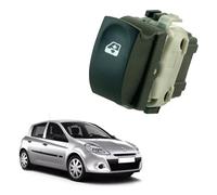 Botones elevalunas compatible para Clio 3, Modus, Grand Modus, Twingo 2 (2004-2014) NO CONFORT. Interruptor elevalunas delantero derecho (pasajero) 8200214936