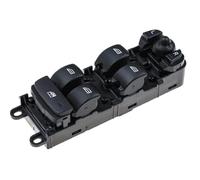 Botones Elevalunas del Coche Compatible Con Land Para Rover Para Lr2 2009-2014 Interruptor Principal De Control De Ventanilla Eléctrica Botón Elevador Ah22-14540-Ac