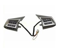 Botones Interruptor Control Volante Para SUBARU Para Legacy 2012 2013 2014 Botón de control remoto de audio estéreo en el volante 83154-AJ180 83154AJ180(Sliver and black)