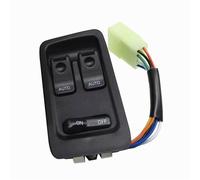 Botones Los Elevalunas Compatible Con Mazda Para RX7 1993 1994 1995 1996 1997 1998 1999 2000 2001 2002 Interruptor Control Ventana Delantera Del Lado Del Conductor OE: FD14-66-350C