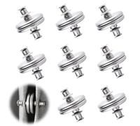 Botones Magnéticos para Cortina,16 PCS Perillas Magnéticas para Cortinas Hebilla Magnéticos para Cortina Magnético Cortina para Cortinas con Fugas de Luz o Que se Vuelan Alrededor