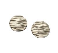 Botones metálicos a presión, botones para vaqueros Botones 10 unids/lote Diseño de Rayas Metal Negro for Adornos Abrigos for Ropa for Suministros Costura DIY(Silver,18mm)