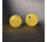 botones metálicos, Botones for coser, 100 piezas, redondos de resina, a granel, con cuentas cristal imitación, botones decorativos for cheongsam, hanfu, camisas y manualidades(Yellow,11mm)