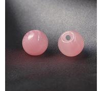 botones metálicos, Botones for coser, 100 piezas, redondos de resina, a granel, con cuentas cristal imitación, botones decorativos for cheongsam, hanfu, camisas y manualidades(Pink,11mm)