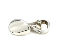 Botones metálicos irregulares para ropa de 12/16/20 mm, ideales para coser chaquetas, abrigos y vaqueros.,Plata,20 mm 10 piezas