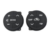 Botones multifunción Compatible Con Toyota Para Prius C 2012 2013 2014 2015 2016 2017 Controles De Interruptor Volante Piezas Cubierta De Botón Multifunción