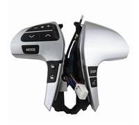 Botones multifunción en el Volante 84250-06160 Para Toyota Para Camry Para Corolla Hilux Vigo Para Highlander Innova Interruptor Botón Control Audio Del Volante(Black Silver)