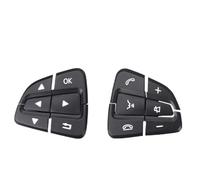 Botones multifunción en el Volante Botón Control Teléfono Volante Multifunción Para Benz ABV Para CLA Para GLA Para GLS Vito Clase W166 W176 W218 W447(A Set - Black)