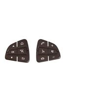 Botones multifunción en el Volante Conjunto Botones Interruptor Multifunción El Volante Para Benz Clase C Y Para GLC W205 W253, Con Control Teléfono (09990502009107)(Brown 1 Pair)