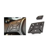 Botones multifunción en el Volante Interruptor De Control De La Cubierta Del Volante Con Botón Multifunción Para Benz Clase CE GLK W204 X204 W212 W218 W156 W246(A Moka Left)