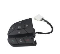 Botones multifunción en el Volante Para Dodge Para Durango Para Jeep Para Grand Para Cherokee 2014-2015 Reemplace 68146856AC 68321893AA Control Radio Volante Negro(Right - High)