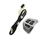 Botones multifunción en el Volante Para MITSUBISHI LANCER CX Para OUTLANDER ASX 2007 2008 2009 2010 2011 Botón De Sonido De Volumen Del Volante(Left-wire-sliver)