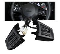 Botones multifunción en el Volante Para Subaru XV Para Crosstrek Forest 2013-2014 Para Legacy Interruptor Control Crucero Botón Volante Reproductor Audio Android(Negro)