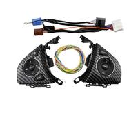 Botones Multifunción Para 2015, 2016, 2017, 2018, CITY XRV, Audio, Radio, Control remoto de crucero, botón, botones de interruptor de Control del volante(Fibra de carbon)
