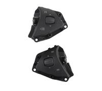 Botones Multifunción Para Tesla Para Modelo Para SX 2012-2017 Volante Negro Interruptor Botón Control De Comando De Voz 101324200F 101324200H 101324200(A pair(without wire))