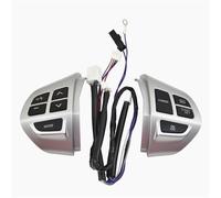 Botones Multifunción Volante Botón De Volumen Del Volante Para Mitsubishi Para ASX Para Lancer Para Outlander RVR Para Pajero Sport(A silver 2007-2012)