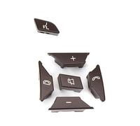 Botones Multifunción Volante Coche Cubierta Botón Volante Coche Interruptor Control Menú A2185400162 Para Mercedes para Benz W204 W117 W218 W156 W246 A1725400262(Brown Right)