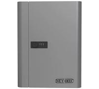 Botones, Organización de almacenamiento de llaves de puerta/coche Gestión de llaves, alojamiento en familia/bienes raíces/empresa(Grey-combination Lock)