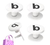 Botones para Bolşa de Playa - Remaches de Repuesto para BoğgBag | Botones EVA Clips s Letras Cierres Decorativos 4pcs Accesorios DIY
