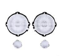 Botones para dirección para mercedes Clase para S W221 LHD 4 Piezas | Ajuste directo para W221, sin cortar cables, plástico , color negro, 4 piezas