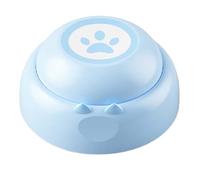 Botones para hablar de perro, botones de comunicación de grabación de voz, 9 x 9 x 4,1 cm, clics interactivos de entrenamiento para mascotas, juguete educativo de entrenamiento | Herramienta de