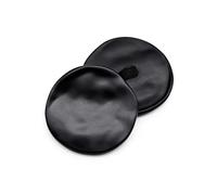 Botones Para Jeans 10 unids/lote de botones decorativos de moda de 21/25/30mm, botones dorados planos irregulares de alta calidad for camisa, abrigo, accesorio de costura(128 Black 001,21mm)