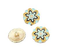 Botones Para Jeans Botones Retro decorativos for ropa suéter femenino cárdigan chaqueta abrigo traje accesorios de costura diseño DIY 10 Uds(Color 11)