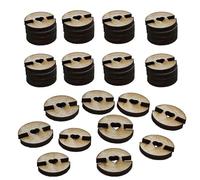 Botones para sombreros - Botones suaves y elegantes, perfectos para la fabricación de sombreros | Poms coloridos a juego, aplicación simple de costura o pegamento, ideal para proyectos pe