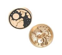 Botones redondos de metal con asa, ideales para reemplazar ropa del hogar, manualidades y decoración de accesorios.,color4,18 mm 10 piezas