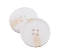 Botones ResinSuit 20 piezas botones de cuerno resina 4 agujeros DIY for suéteres trajes abrigos 15-30mm(07,20mm-20pcs)