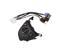 Botones rruptor Control rueda, botón de Control de crucero remoto de Radio de Audio con estilo para coche con Cables para dirección 2015-2018 Volante Interruptores(Left- wire)