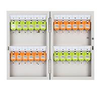 Botones, Soporte de pared for elegir entre gabinete de llaves, caja de cerradura de llaves de hoja laminada en frío duradera montada en la pared(24-keys)