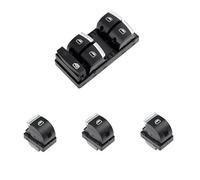 Botones ventanas coche Para A3 2004-2013 A6 2004-2011 S3 S6 Q7 4F0959855 4F0959851 Interruptor De Elevalunas Eléctrico Pulsador Color Negro 6 Unidades(Black 3)