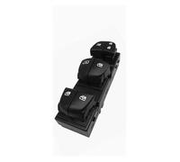 Botones ventanas coche Para Nissan Para X-trail T32 Para Rogue Para Qashqai J11 2018 Interruptores De Elevalunas Eléctricos Botón Pulsador Interruptor Control Del Vehículo Pasajeros(5 lights LHD)
