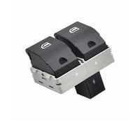 Botones ventanas coche Para Seat Para Ibiza Para Córdoba 2002 2003 2004-2009 6Q0959858A Interruptores De Elevalunas Eléctricos Botón Regulador Pulsador Marrón Interruptor Control Del Coche(Negro)