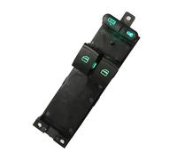 Botones ventanas coche Para VW Para Bora Para Golf Para Jetta MK4 De 2 Puertas 1J3959857A Interruptor Eléctrico Control Elevalunas Botón Pulsador Rojo(Verde)