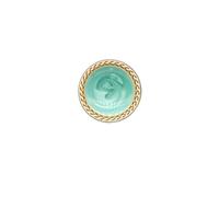 Botones vintage 6 uds. De botones dorados con perlas for mujer, decoraciones for ropa, traje Vintage, abrigo, vestido, botón, accesorios de costura Metal para bricolaje(Color 3,20mm. 6 pieces)