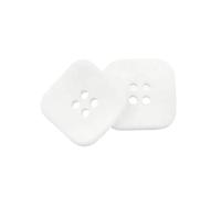 botones vintage, Botones de resina cuadrados y redondos for niños, 10 unidades por lote, 18/21/25/28/30 mm, for coser ropa, manualidades bricolaje(Square White,30mm)