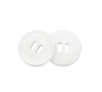 botones vintage, Botones de resina cuadrados y redondos for niños, 10 unidades por lote, 18/21/25/28/30 mm, for coser ropa, manualidades bricolaje(Round White,30mm)