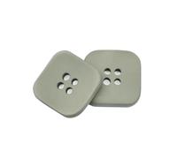 botones vintage, Botones de resina cuadrados y redondos for niños, 10 unidades por lote, 18/21/25/28/30 mm, for coser ropa, manualidades bricolaje(Square Green,21mm)