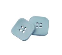 botones vintage, Botones de resina cuadrados y redondos for niños, 10 unidades por lote, 18/21/25/28/30 mm, for coser ropa, manualidades bricolaje(Square Blue,21mm)