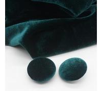 botones vintage, Botones redondos de terciopelo dorado, 10 unidades, 10-28 mm, recubiertos tela, con vástago metálico, for costura y manualidades(Olive Green,10mm)