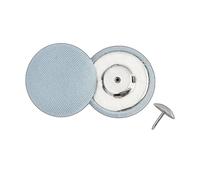 botones vintage para abrigos, Botones De Gorra Béisbol Multicolor 17 Mm 19 25 Paquete 50(Blue,25MM10pcs)