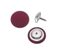 botones vintage para abrigos, Botones de repuesto for gorra béisbol, multicolor, paquete 17 mm a 25(Reddish Brown,25MM10pcs)