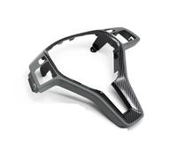 Botones Volante Coche Para Benz 35MM W176 W246 W204 X204 W212 W207 W156 W117 Interior Volante Coche Cubierta Fibra Carbono Panel Embellecedor(Light Gray-Carbon)