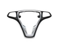 Botones Volante Coche Para Benz CE GLC CLS Clase W205 W213 W253 W218 0994642813 Interior Del Volante Coche Cubierta Cromada Panel Embellecedor(Negro)