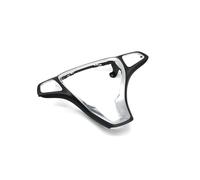 Botones Volante Coche Para Benz W176 W246 W205 W117 W218 W213 W156 W292 W166 W448 W447 Volante Coche Mejorado Cubierta Cromada Panel Embellecedor(Negro)