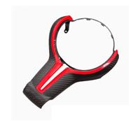 Botones Volante Coche Para BMW F01 F06 F10 F11 F20 F22 F30 F31 F32 F36 M2 F87 M3 F80 M4 F82 Protector Volante Fibra Carbono Embellecedor M Rendimiento Deportivo(10)